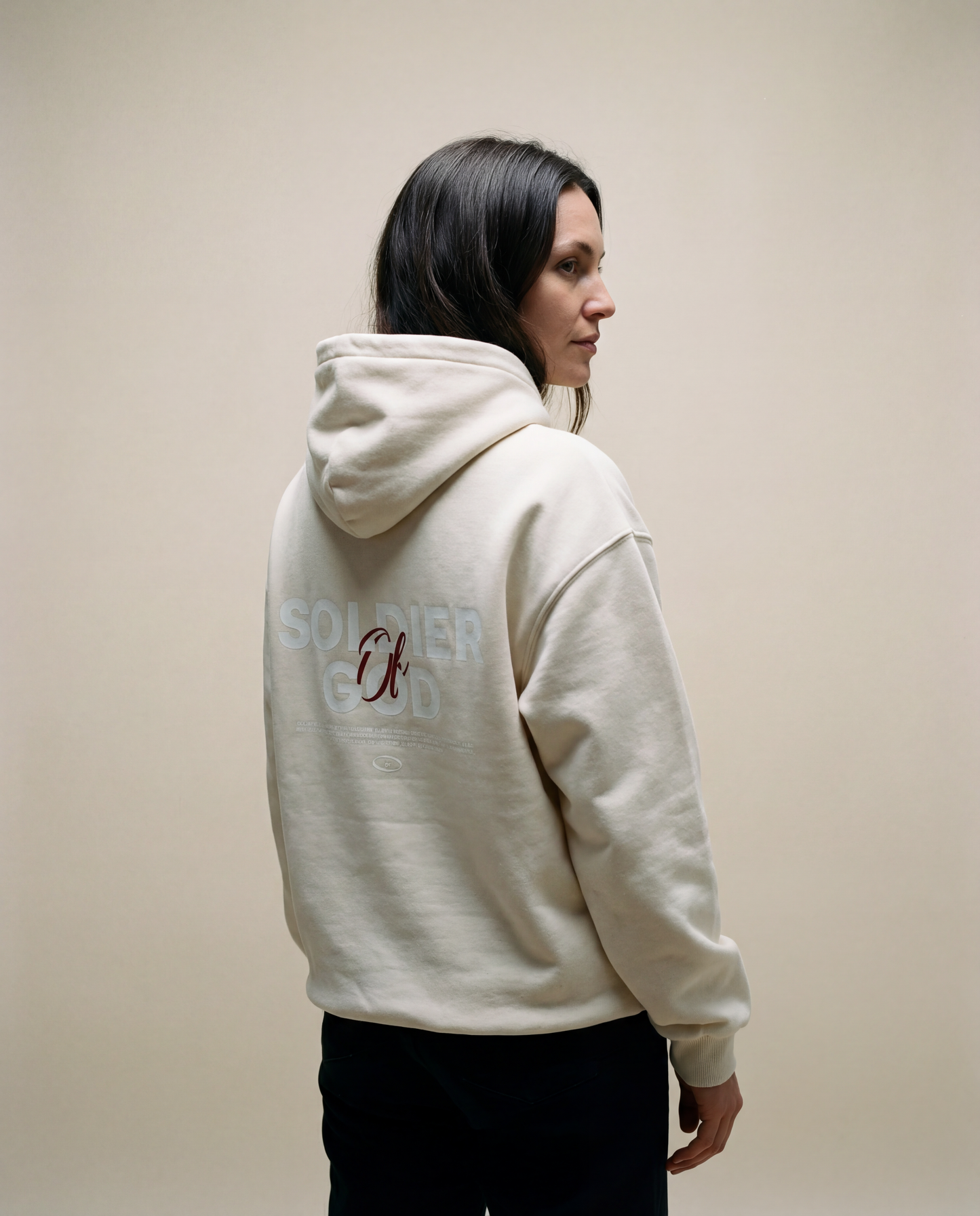 Soldier Of God Oversized Hoodie