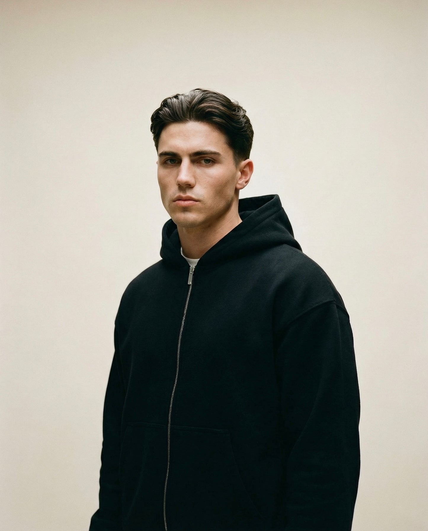 Exodus Oversized Zipper Hoodie