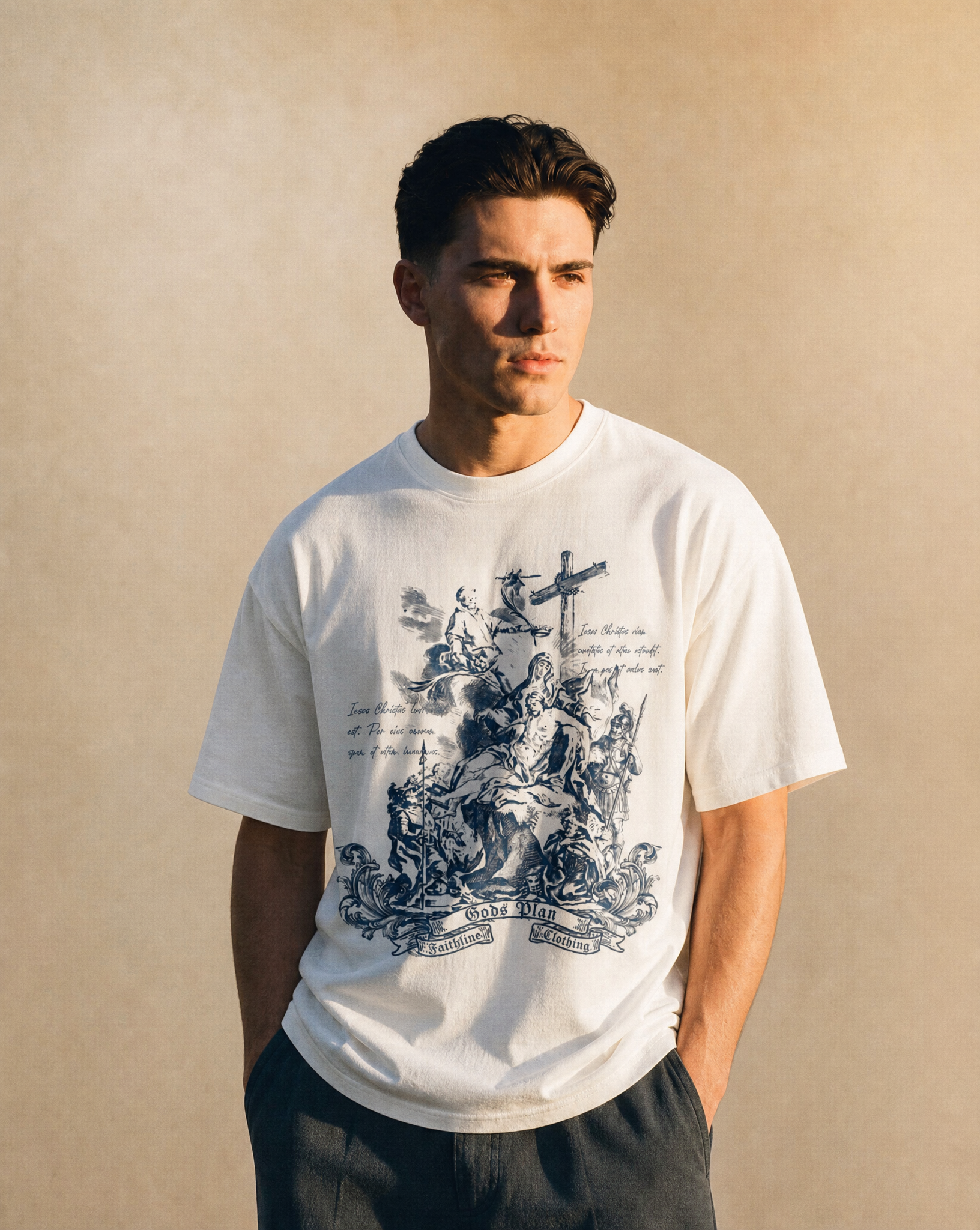Christus Rex Oversized Shirt