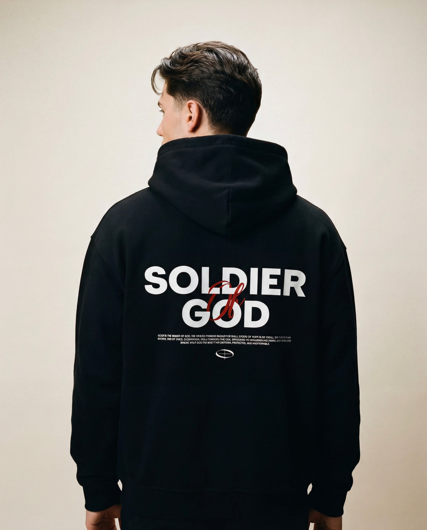 Soldier Of God Oversized Hoodie