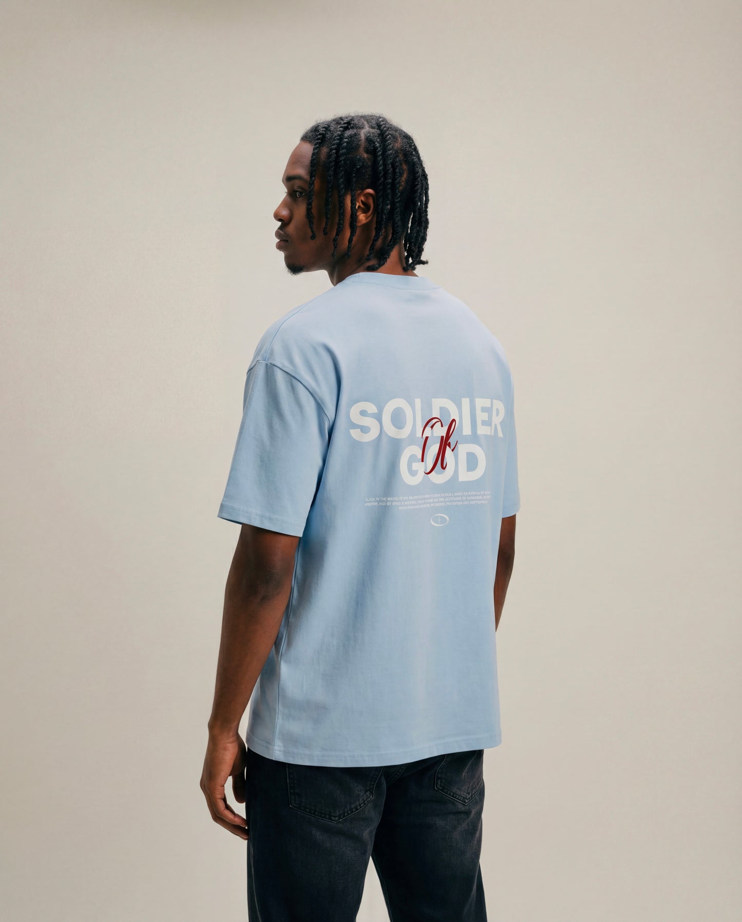 Soldier Of God Oversized Shirt