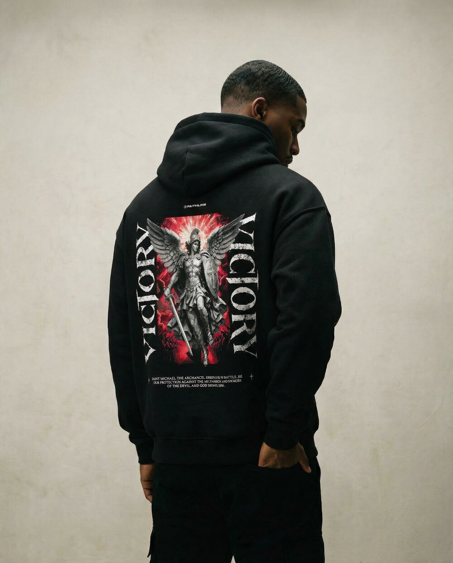Victory Oversized Zipper Hoodie