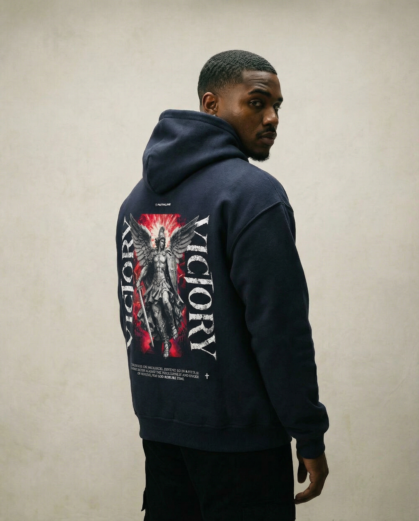 Victory Oversized Zipper Hoodie
