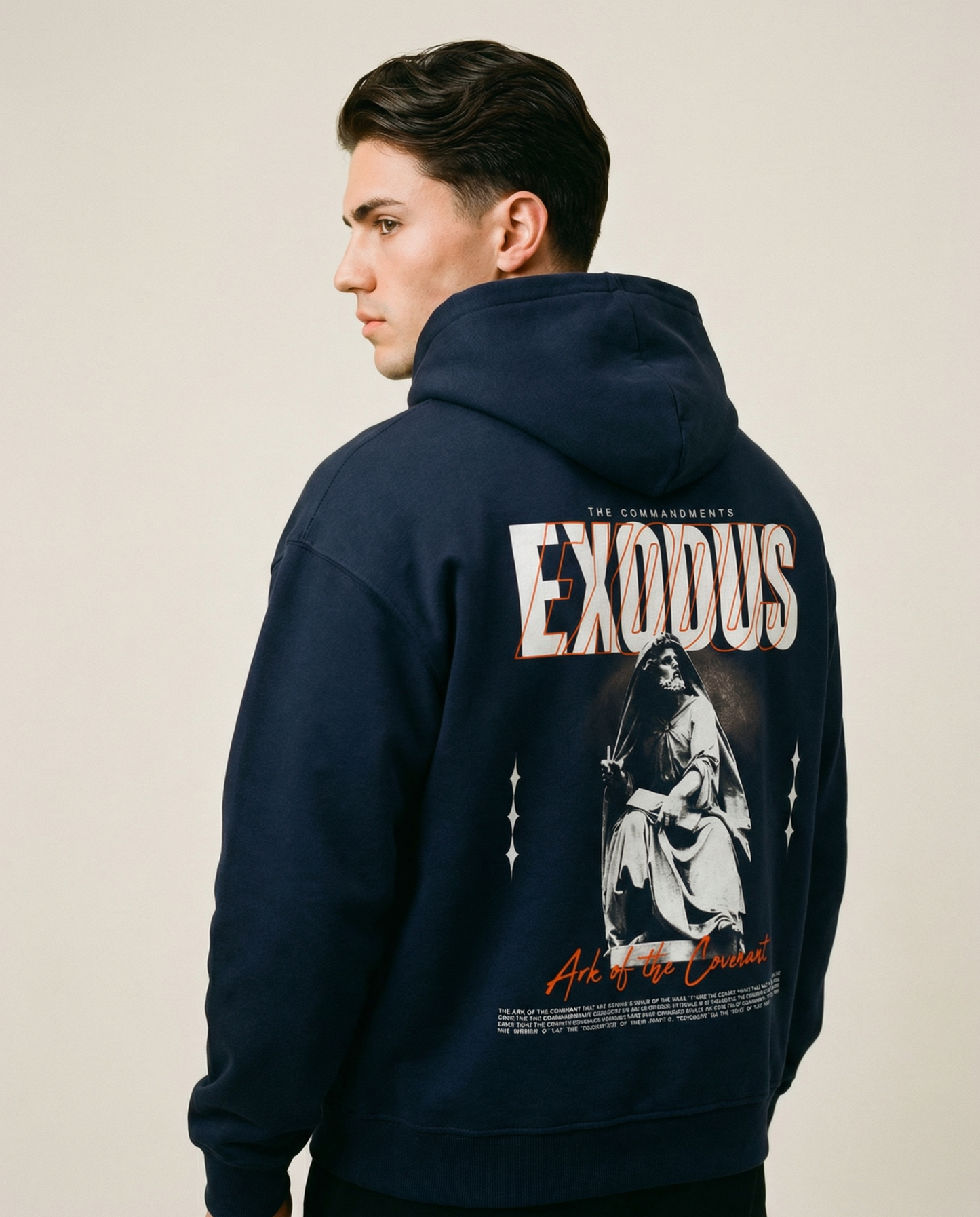 Exodus Oversized Zipper Hoodie