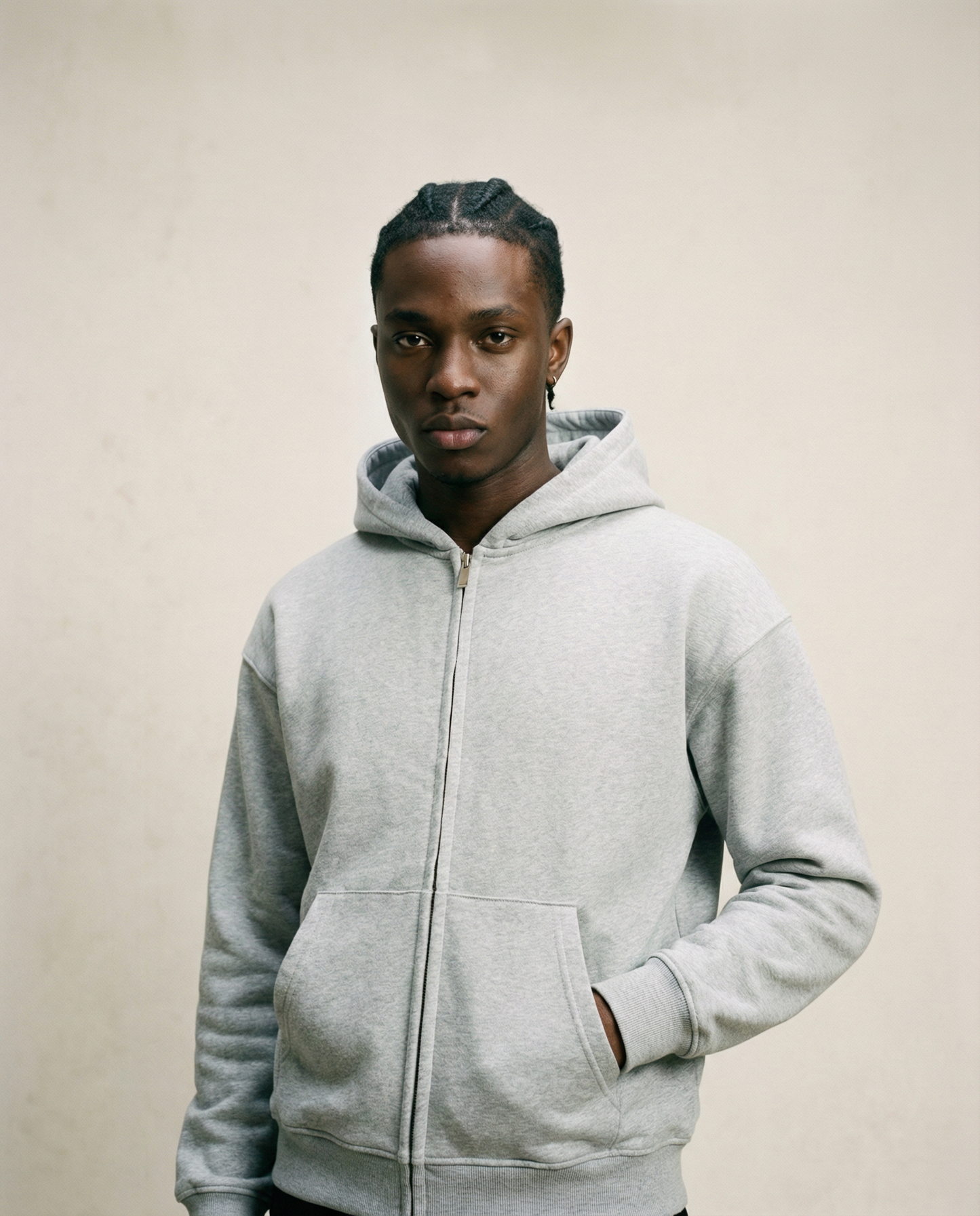 Armor of God Oversized Zipper Hoodie